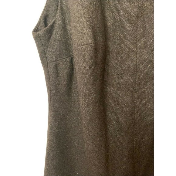 Secret Garden Women's Sheath Dress Gray Lined Boat Neck Sleeveless 8 - Picture 4 of 4